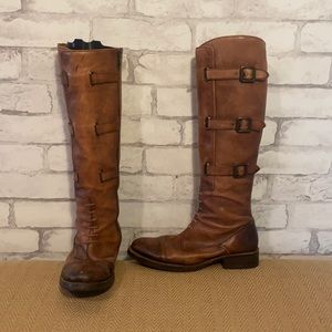 Vince Camuto equestrian style boots.